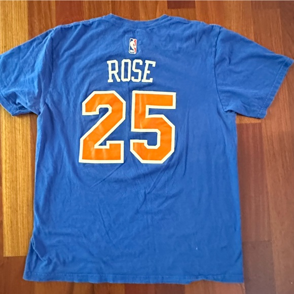 New York Knicks #25 T-shirt - Rose - blue short sleeved shirt - Picture 8 of 10